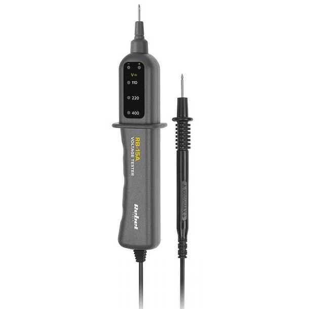 Testador de Voltagem AC/DC 110/220/400V - REBEL RB-15A 1