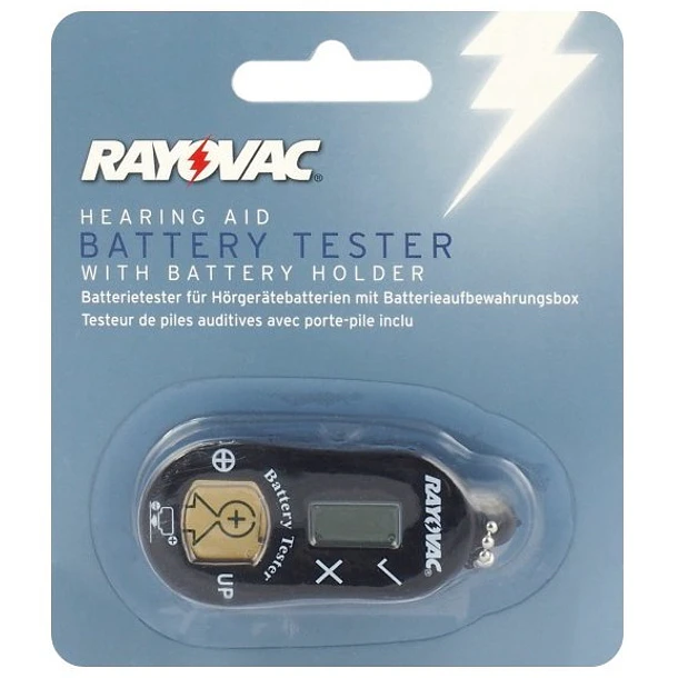 Testador de Pilhas p/ Aparelhos Auditivos - RAYOVAC 3
