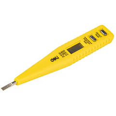 Detector de Tensão c/ LCD AC/DC 12-220V - DELI