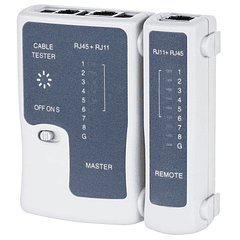 Testador de Rede RJ11, RJ12, RJ45