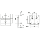 Voltímetro de Painel DC 10V 2
