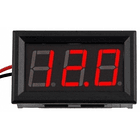 Voltimetro Digital LED Vermelho (3,5...30VDC) 1