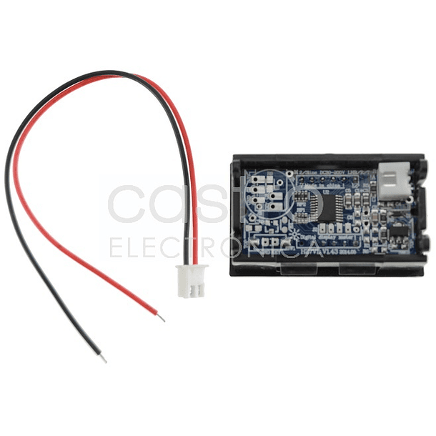 Voltimetro Digital LED Vermelho (3,5...30VDC) 3