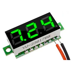 Voltimetro Digital LED 0,28