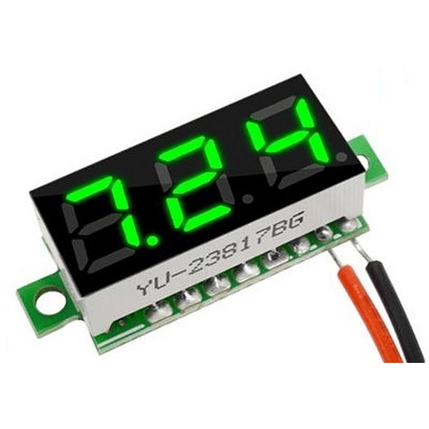 Voltimetro Digital LED 0,28