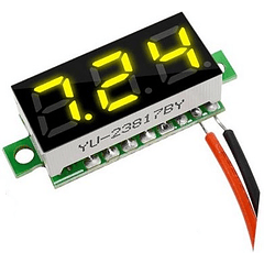 Voltímetro Digital LED 0,28