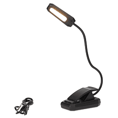 Lanterna LED USB Ajustável t/ Pinça - GSC