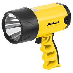 Lanterna CREE LED 3W 150Lm Recarregável (Casa/Carro) - REBEL