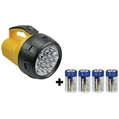 Lanterna c/ 16 Potentes LEDs - PEREL
