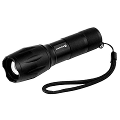 Lanterna LED CREE XM-L2 10W 600Lm c/ Zoom - (3x Pilhas AAA / 1x Pilha 18650) - everActive FL-600