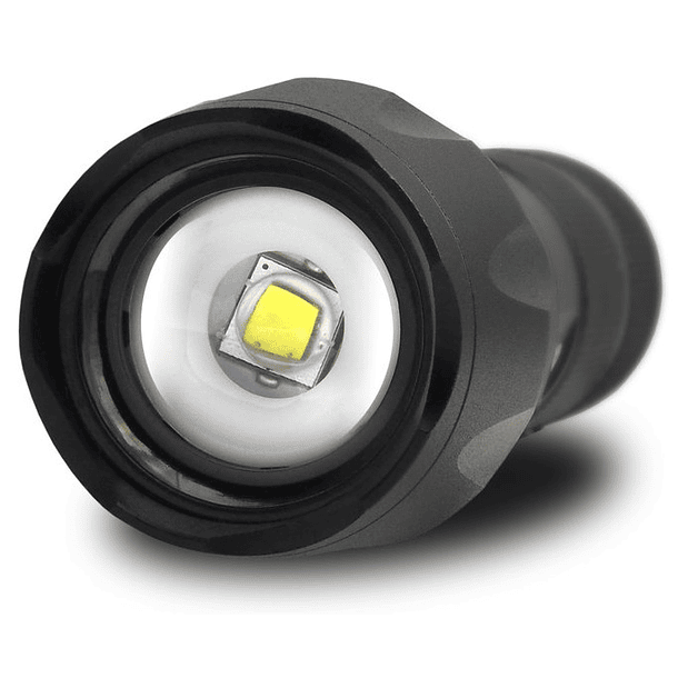 Lanterna LED CREE XM-L2 10W 600Lm c/ Zoom - (3x Pilhas AAA / 1x Pilha 18650) - everActive FL-600 4