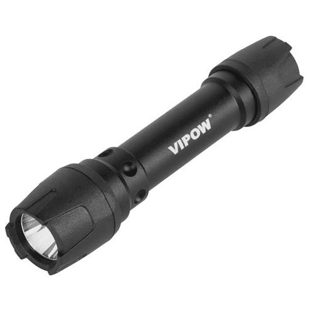 Lanterna LED 3W 120Lm Alumínio IP65 (Resistente à Chuva/Quedas) - VIPOW 