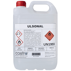 Liquido Limpeza Concentrado p/ Aparelhos de Limpeza Ultra-Sons (5 Litros)