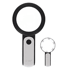 Lupa de Mão 5x c/ Luz (3 Modos) - GSC 1