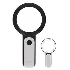 Lupa de Mão 5x c/ Luz (3 Modos) - GSC