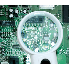 Lupa de Mão 3,5x c/ Iluminação (2 LEDs) - Proskit