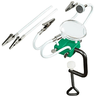 Lupa de Mesa Ø45mm Flexivel c/ Pinças e Íman - Proskit 1