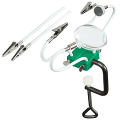 Lupa de Mesa Ø45mm Flexivel c/ Pinças e Íman - Proskit