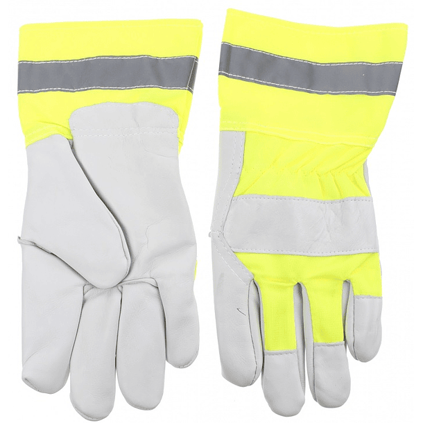 Par Luvas de Trabalho (Couro/Poliester) - DUNLOP 