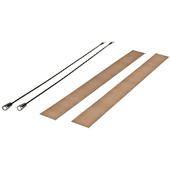 Kit Acessórios (40cm) p/ Máquina Selar Sacos Plástico MSEL40