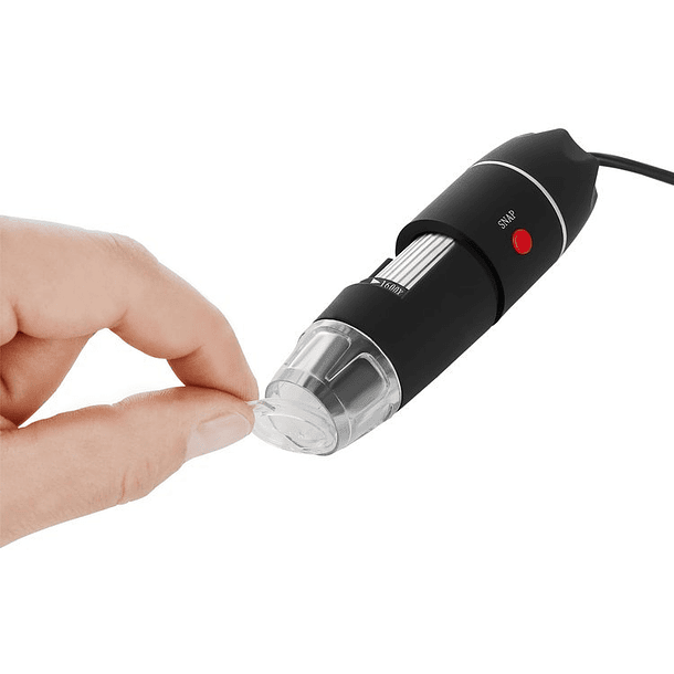 Microscópio Digital USB 1600x c/ Iluminação LED 4