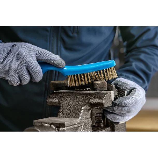 Escova de Arame (Latão) Ergonómica 250mm - HOGERT 3