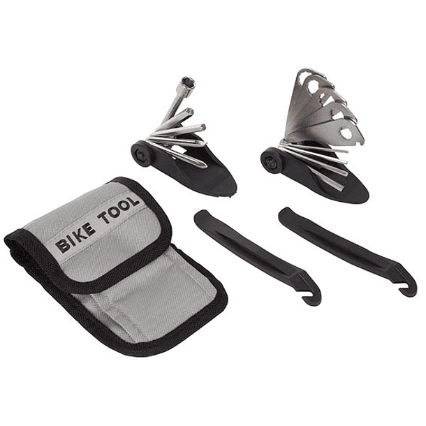 Kit de Ferramentas p/ Bicicleta com Bolsa Cintura (15 Peças) - VELLEMAN 1