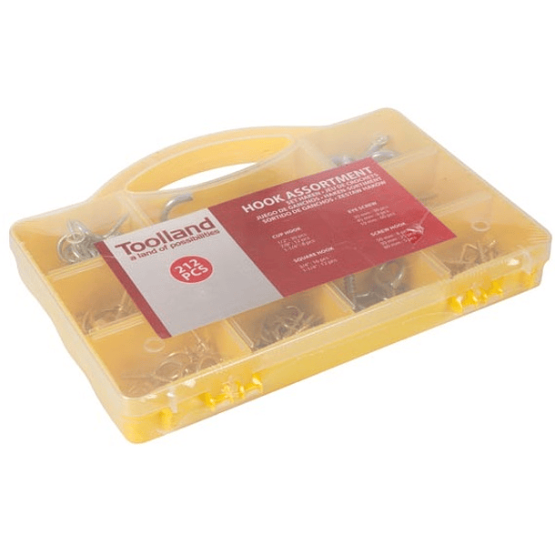 Mala com Ganchos (212pcs) - Toolland 2