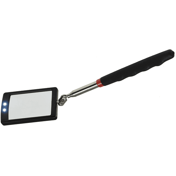 Espelho Extensível p/ Visualizar Locais Dificil Acesso c/ LED (até 88cm) 1