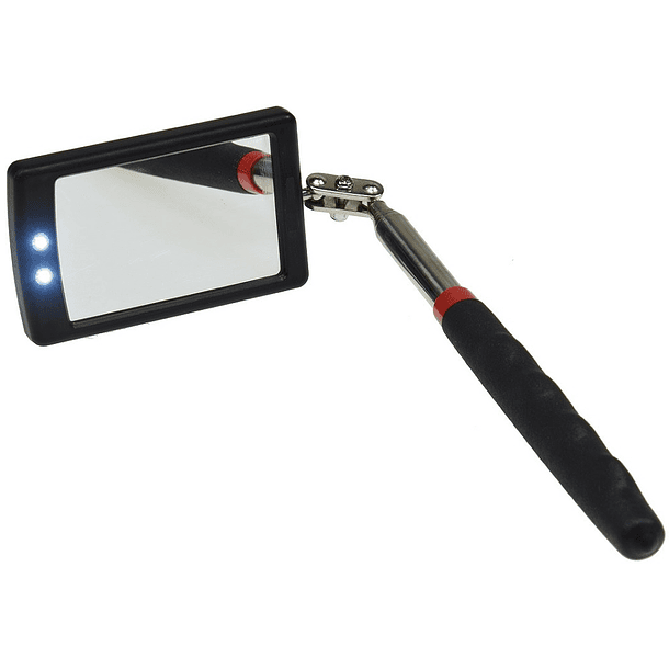 Espelho Extensível p/ Visualizar Locais Dificil Acesso c/ LED (até 88cm) 3