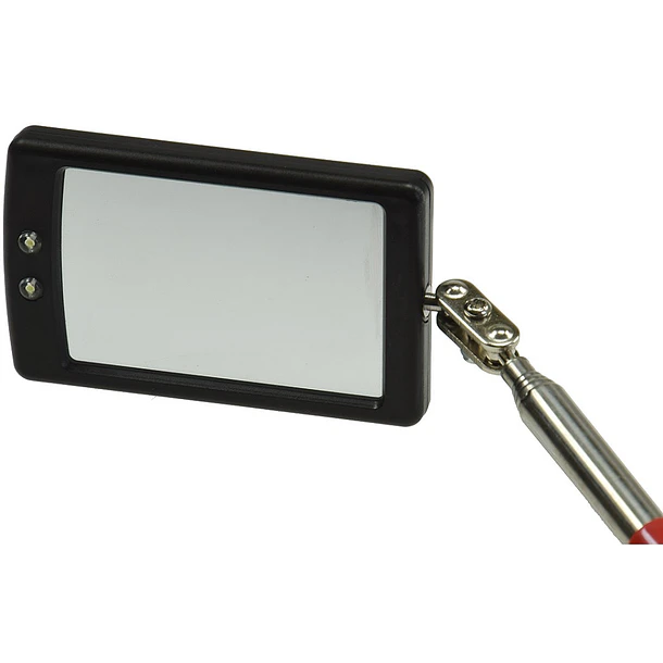 Espelho Extensível p/ Visualizar Locais Dificil Acesso c/ LED (até 88cm) 4
