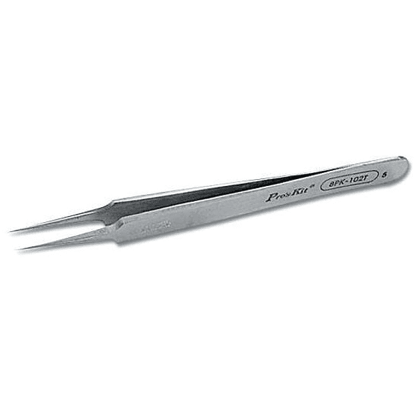 Pinça Niquelada Extra Fina 120mm (Blister) - Proskit 1