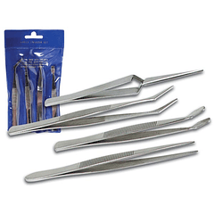 Conjunto 4 Pinças de Precisão