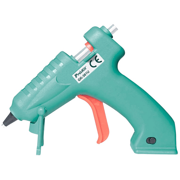 Pistola de Cola-Quente 8W c/ Bateria - Proskit 