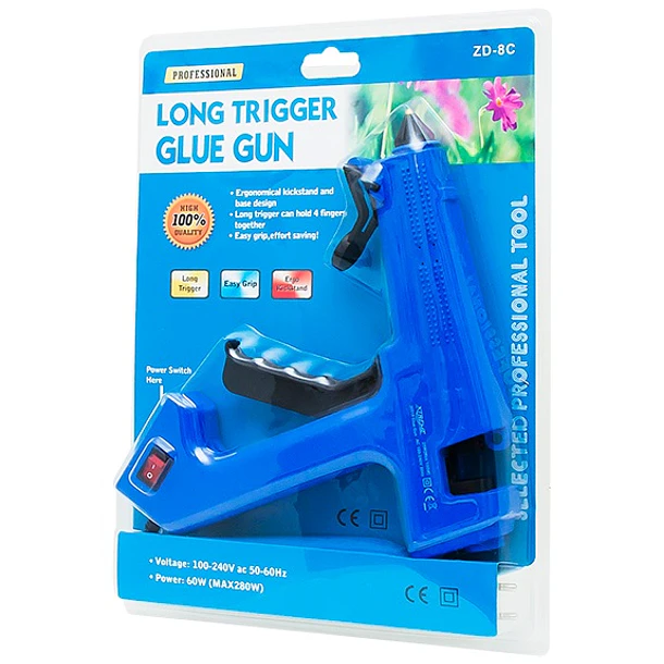 Pistola de Cola-Quente Profissional Máx. 280W - ZD-8C 2