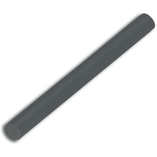 Tubo Cola Quente (Ø11x300mm) - Preto 