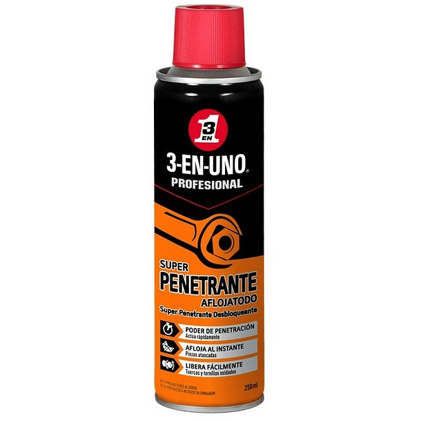 Spray Penetrante (250ml) - 3-EN-UNO 