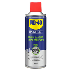 Spray Limpa Correntes p/ Moto 400ml (SPECIALIST MOTORBIKE) - WD-40