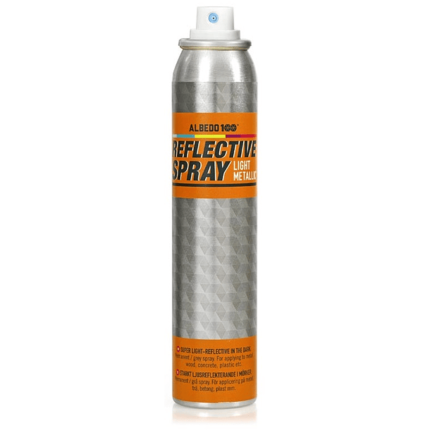 Spray de Sinalização Reflector Industrial Permanente Cinza p/ Objectos (200ml) - ALBEDO100 1