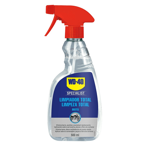 Spray Limpeza Total p/ Moto 500ml (SPECIALIST) - WD-40 