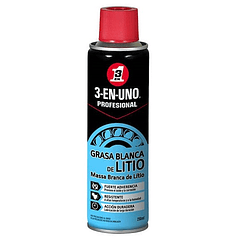 Spray Massa Lubrificante de Lítio (250ml) - 3-EN-UNO
