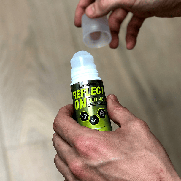 Spray de Sinalização Reflector Temporário Transparente p/ Têxteis e Pele (50ml) - ALBEDO100 3