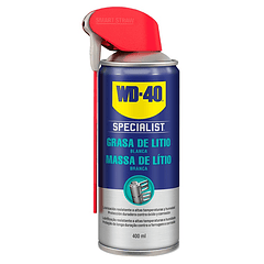 Spray Massa Branca de Lítio Dupla Acção 400ml (SPECIALIST) - WD-40