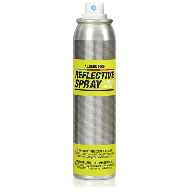 Spray de Sinalização Reflector Multiusos Temporário Transparente p/ Têxteis (200ml) - ALBEDO100 1