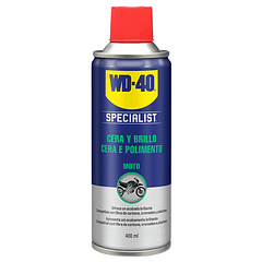 Spray Cera e Polimento p/ Moto 400ml (SPECIALIST MOTORBIKE) - WD-40