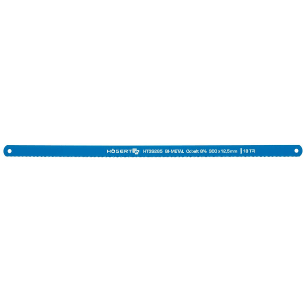 Pack 2x Lâminas p/ Serra de Metal 18TPI 300mm - HOGERT 1