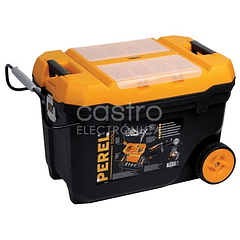 Mala Trolley em ABS p/ Transporte Ferramentas - PEREL