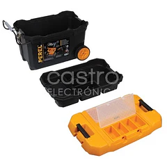 Mala Trolley em ABS p/ Transporte Ferramentas - PEREL
