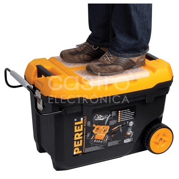Mala Trolley em ABS p/ Transporte Ferramentas - PEREL 3