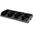 Conjunto de 8x Caixas de Armazenamento (103 x 165 x 75 mm) - PEREL 2